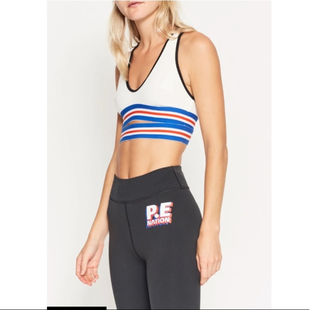 P.E Nation**White Full Toss Crop**Med. $140 - Picture 8 of 11
